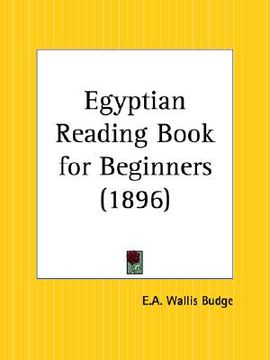 portada egyptian reading book for beginners (en Inglés)