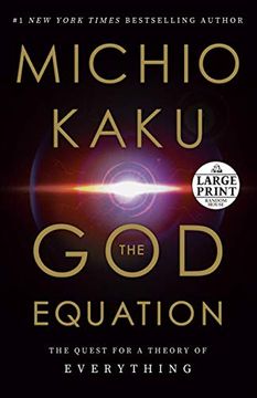 portada The god Equation: The Quest for a Theory of Everything (Random House Large Print) (in English)