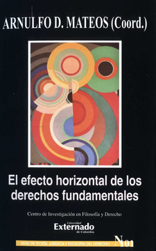 portada EFECTO HORIZONTAL DE LOS DERECHOS FUNDAMENTALES, EL (in Spanish)