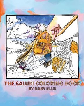 portada The Saluki Coloring Book (en Inglés)