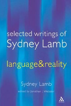 portada selected writings of sydney lamb: language & reality