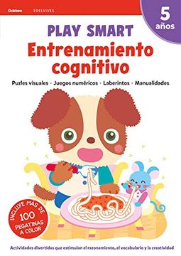 portada Play Smart: Entrenamiento Cognitivo. 5 Años (Cuadernos Gakken)