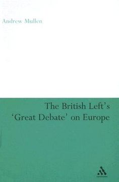 portada the british left's great debate on europe (en Inglés)