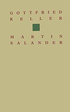 portada Gottfried Keller Martin Salander: Roman (Birkhäuser Klassiker)