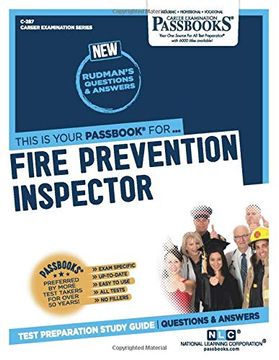portada Fire Prevention Inspector (en Inglés)