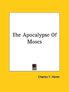 portada the apocalypse of moses (in English)