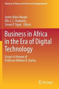 portada Business in Africa in the Era of Digital Technology: Essays in Honour of Professor William Darley (en Inglés)