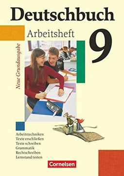 portada Deutschbuch - Neue Grundausgabe: 9. Schuljahr - Arbeitsheft mit Lösungen (en Alemán)