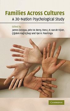 portada Families Across Cultures: A 30-Nation Psychological Study (en Inglés)