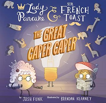 portada The Great Caper Caper (Volume 5) (Lady Pancake & sir French Toast) (en Inglés)