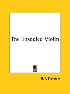 portada the ensouled violin (in English)