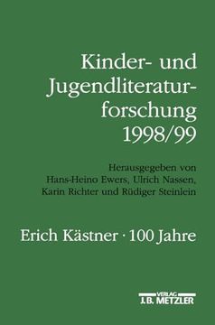 portada Kinder- Und Jugendliteraturforschung 1998/99: Mit Einer Gesamtbibliographie Der Veröffentlichungen Des Jahres 1998 (en Alemán)