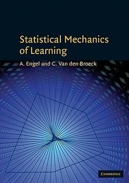 portada Statistical Mechanics of Learning (en Inglés)