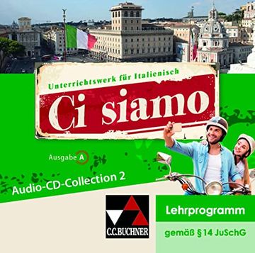 portada Ci Siamo! A Audio-Cd-Collection 2: Italienisch für Spätbeginner