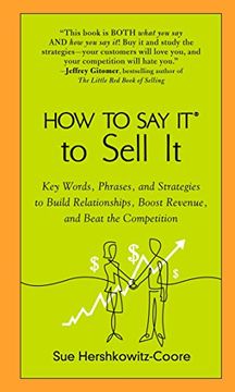 portada How to say it to Sell it 