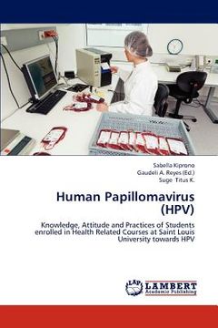 portada human papillomavirus (hpv) (en Inglés)