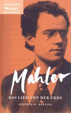 portada Mahler: Das Lied von der Erde (The Song of the Earth) Hardback (Cambridge Music Handbooks) 