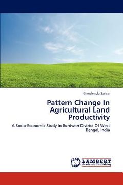 portada pattern change in agricultural land productivity (en Inglés)