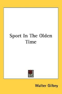 portada sport in the olden time (en Inglés)
