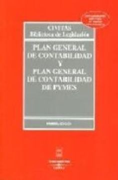 portada plan general de contabilidad y plan general de contabilidad de pymes (in Spanish)