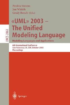 portada uml 2003 -- the unified modeling language, modeling languages and applications: 6th international conference san francisco, ca, usa, october 20-24, 20 (in English)