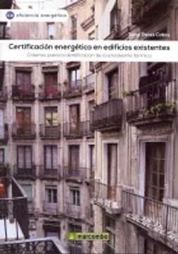 portada Certificación energética en edificios existentes: Criterios para la identificación de la envolvente térmica (in Spanish)