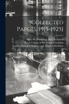 portada [Collected Papers, 1915-1925] [electronic Resource] (en Inglés)