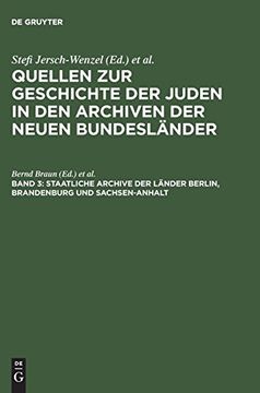 portada Staatliche Archive der Länder Berlin, Brandenburg und Sachsen-Anhalt (en Alemán)