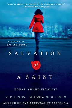 portada Salvation of a Saint: A Detective Galileo Novel (Detective Galileo Series) (in English)
