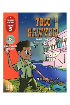 portada Tom Sawyer - Primary Readers level 5 Student's Book + CD-ROM (in English)