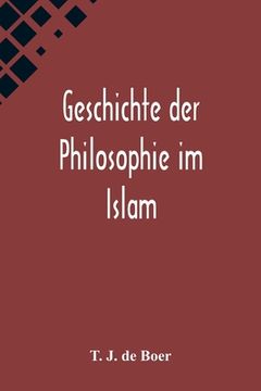 portada Geschichte der Philosophie im Islam (en Alemán)