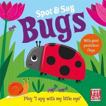 portada Spot and Say: Bugs (Board Book)