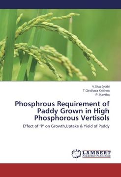 portada Phosphrous Requirement of Paddy Grown in High Phosphorous Vertisols