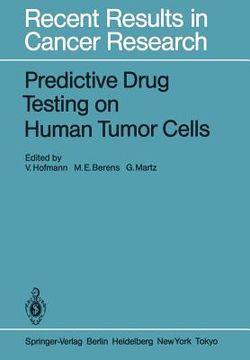portada predictive drug testing on human tumor cells