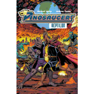 portada Dinosaucers Vol. 1: Reptilon (en Inglés)