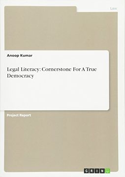 portada Legal Literacy: Cornerstone For A True Democracy