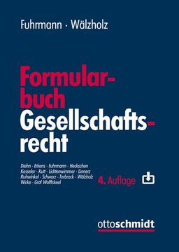 portada Formularbuch Gesellschaftsrecht (in German)