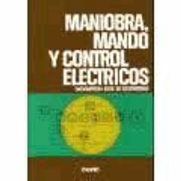 portada Maniobra, Mando y Control Electricos (8ª Ed. ) (in Spanish)