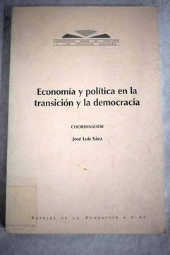 portada Economía y Política en la Transición y la Democracia