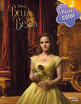 portada La Bella y la Bestia. Ponle Color (in Spanish)