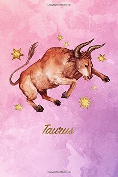 portada Taurus: Zodiac Starsign Not | 120-Page Lined Taurus Journal: Volume 5 (Starsign Nots)