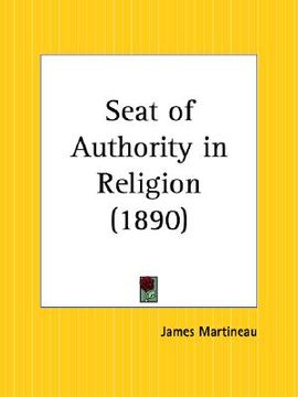portada seat of authority in religion (en Inglés)