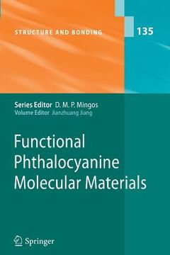 portada functional phthalocyanine molecular materials (en Inglés)
