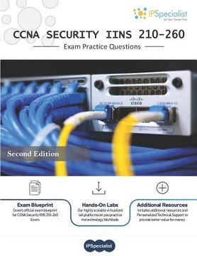 portada CCNA Security (IINS 210-260) Exam Practice Questions: 350+ Exam Questions (en Inglés)