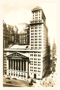 portada Vintage Journal New York Stock Exchange (en Inglés)
