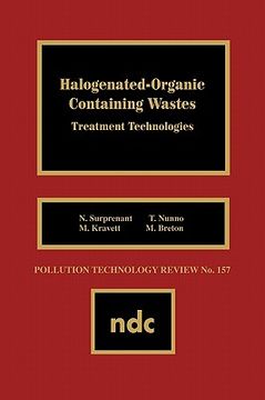 portada halogenated-organic con- taining waste (en Inglés)