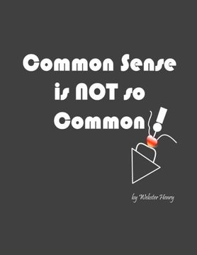 portada Common Sense is NOT so Common