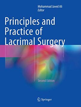 portada Principles and Practice of Lacrimal Surgery (en Inglés)