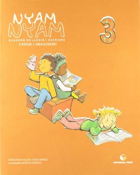 portada (Cat). (08). Nyam-Naym 3. (Quadern Llegir Escriure Infantil) (in Catalá)