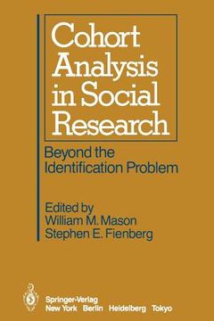 portada cohort analysis in social research: beyond the identification problem (en Inglés)